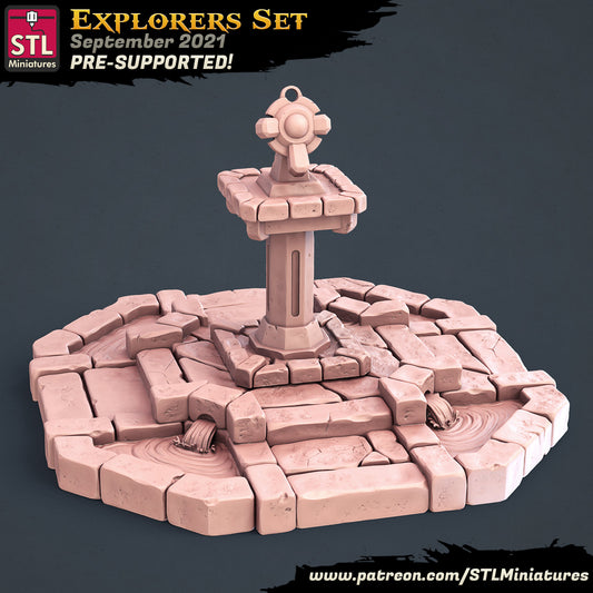 Explorer Relic - Tabletop  miniature - Fantasy - 32mm - D&D  Resin Miniature