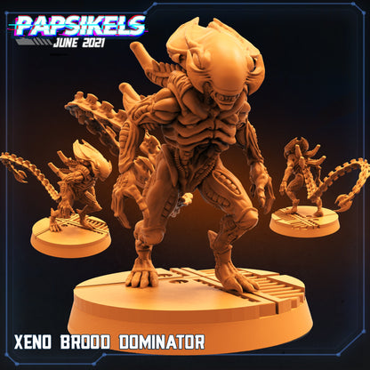 Xeno Broods -  Resin Miniature - Tabletop  miniature - Fantasy Miniature - 32mm - D&D -  Sci-fi Miniature - Papsikel