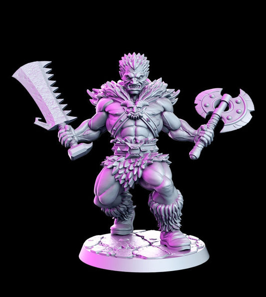 Ikari - 3D Printed Miniature - Fantasy Miniature -Tabletop  Miniature - resin miniature - D&D - RN Estudio