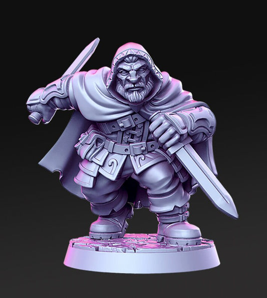 Orwin - 3D Printed Miniature - Fantasy Miniature -Tabletop  Miniature - resin miniature - D&D - RN Estudio