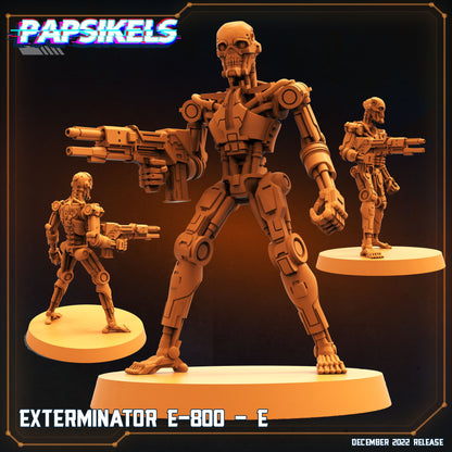 E-800 exterminators - Resin Miniature - Tabletop miniature - Fantasy Miniature - 32mm - D&D - Sci-fi Miniature - Papsikel