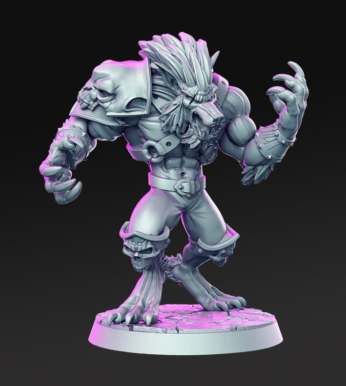 Willveris - 3D Printed Miniature - Fantasy Miniature -Tabletop  Miniature - resin miniature - D&D - RN Estudio