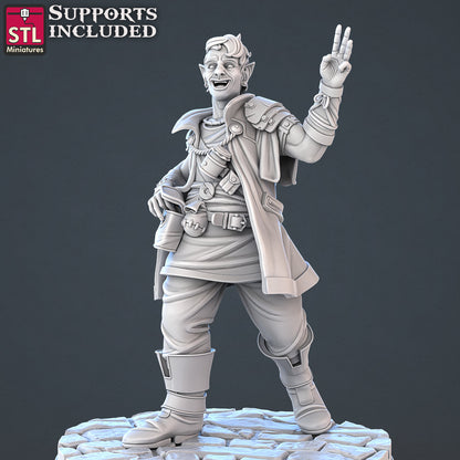 Food vendors - Tabletop  miniature - Fantasy - 32mm - D&D  Resin Miniature