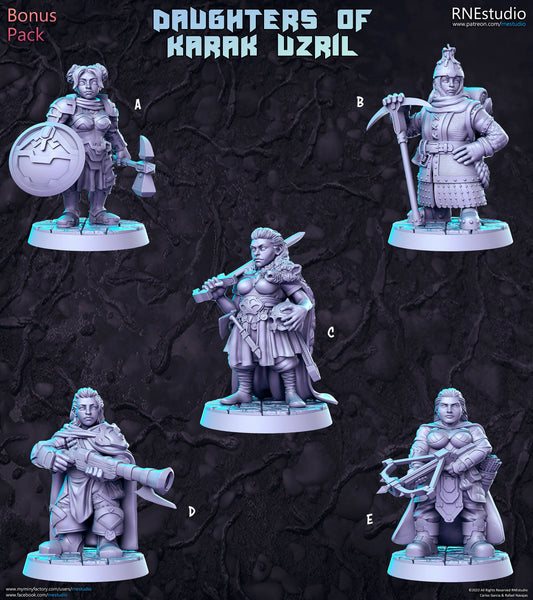 Kujla Warrior - 3D Printed Miniature - Fantasy Miniature -Tabletop  Miniature - resin miniature - D&D - RN Estudio