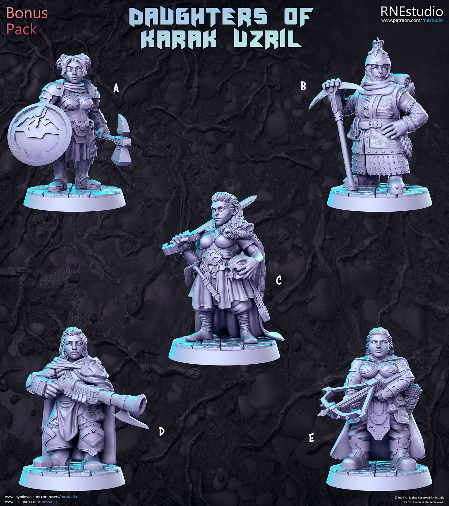 Kujla Warrior - 3D Printed Miniature - Fantasy Miniature -Tabletop  Miniature - resin miniature - D&D - RN Estudio  DnD