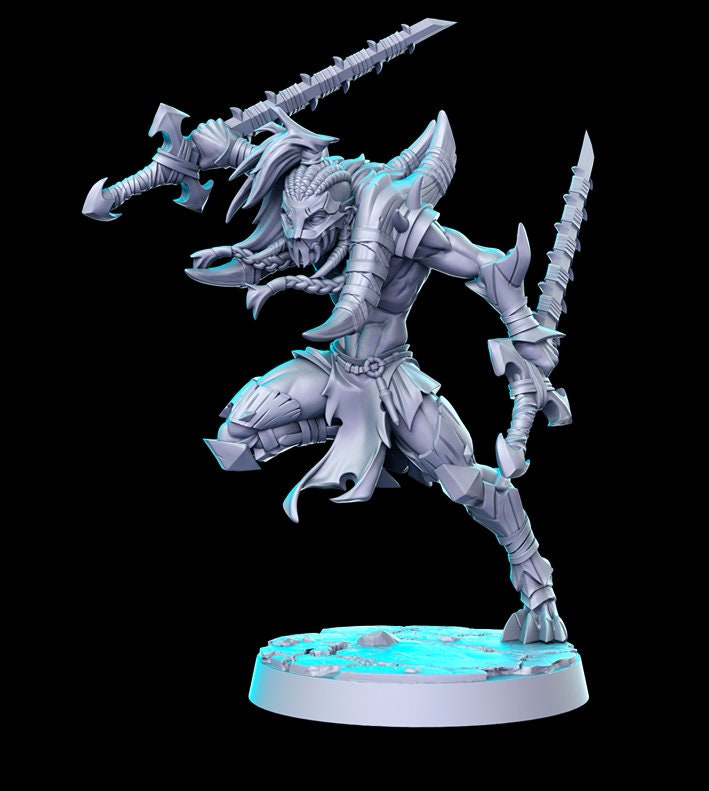 Kujla - 3D Printed Miniature - Fantasy Miniature -Tabletop  Miniature - resin miniature - D&D - RN Estudio  DnD