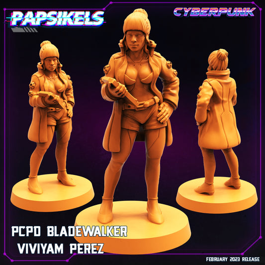 Viviyam Perez - Resin Miniature - Tabletop miniature - Fantasy Miniature - 32mm - D&D - Sci-fi Miniature- Papsikel