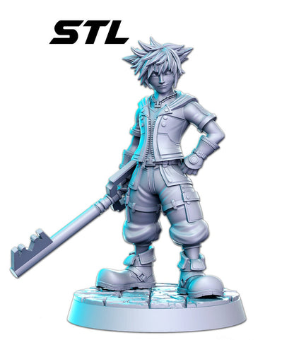 Sora - 3D Printed Miniature - Fantasy Miniature - Tabletop Miniature - D&D - RN Estudio  DnD