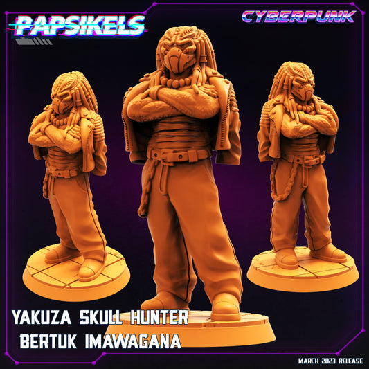 Yakuza -  Resin Miniature - Tabletop  miniature - Fantasy Miniature - 32mm - D&D -  Sci-fi Miniature- Papsikel