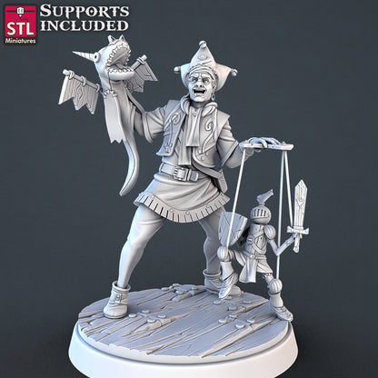 Street Performer - Tabletop  miniature - Fantasy - 32mm - D&D  Resin Miniature