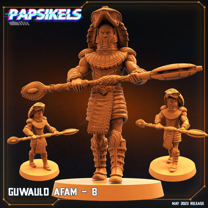Guwauld - Resin Miniature - Tabletop miniature - Fantasy Miniature - 32mm - D&D - Sci-fi Miniature - Papsikel