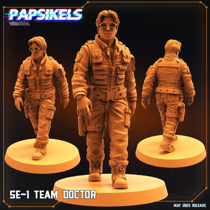 Se-1 - Resin Miniature - Tabletop miniature - Fantasy Miniature - 32mm - D&D - Sci-fi Miniature - Papsikel