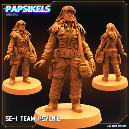 Se-1 - Resin Miniature - Tabletop miniature - Fantasy Miniature - 32mm - D&D - Sci-fi Miniature - Papsikel