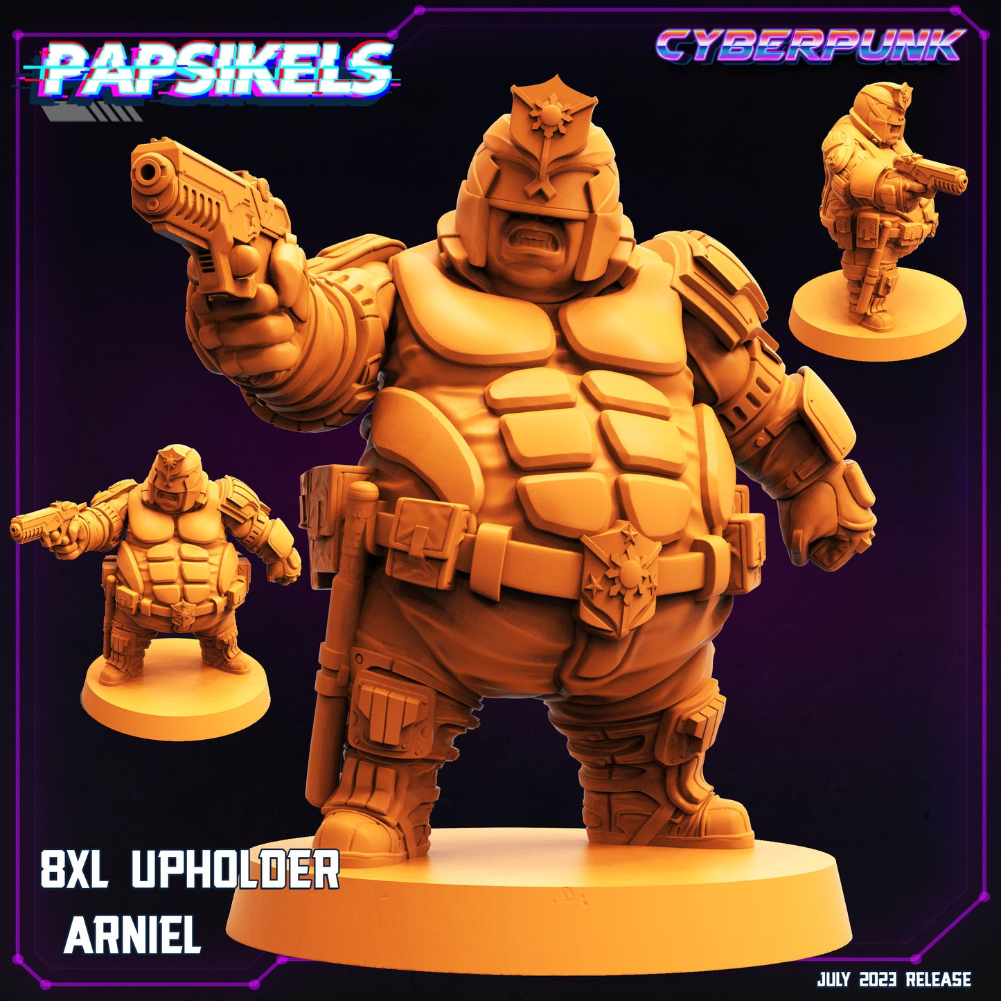 Arniel -  Resin Miniature - Tabletop  miniature - Fantasy Miniature - 32mm - D&D -  Sci-fi Miniature - Papsikel