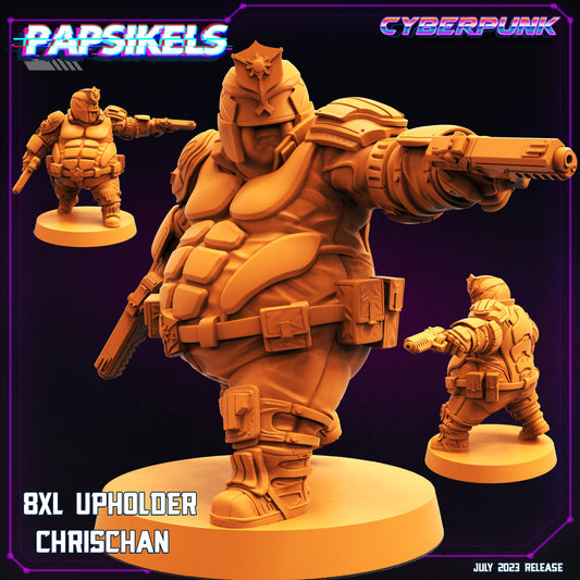 Chrishan -  Resin Miniature - Tabletop  miniature - Fantasy Miniature - 32mm - D&D -  Sci-fi Miniature - Papsikel