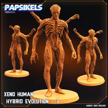 Hybrid Evolution -  Resin Miniature - Tabletop  miniature - Fantasy Miniature - 32mm - D&D -  Sci-fi Miniature - Papsikel