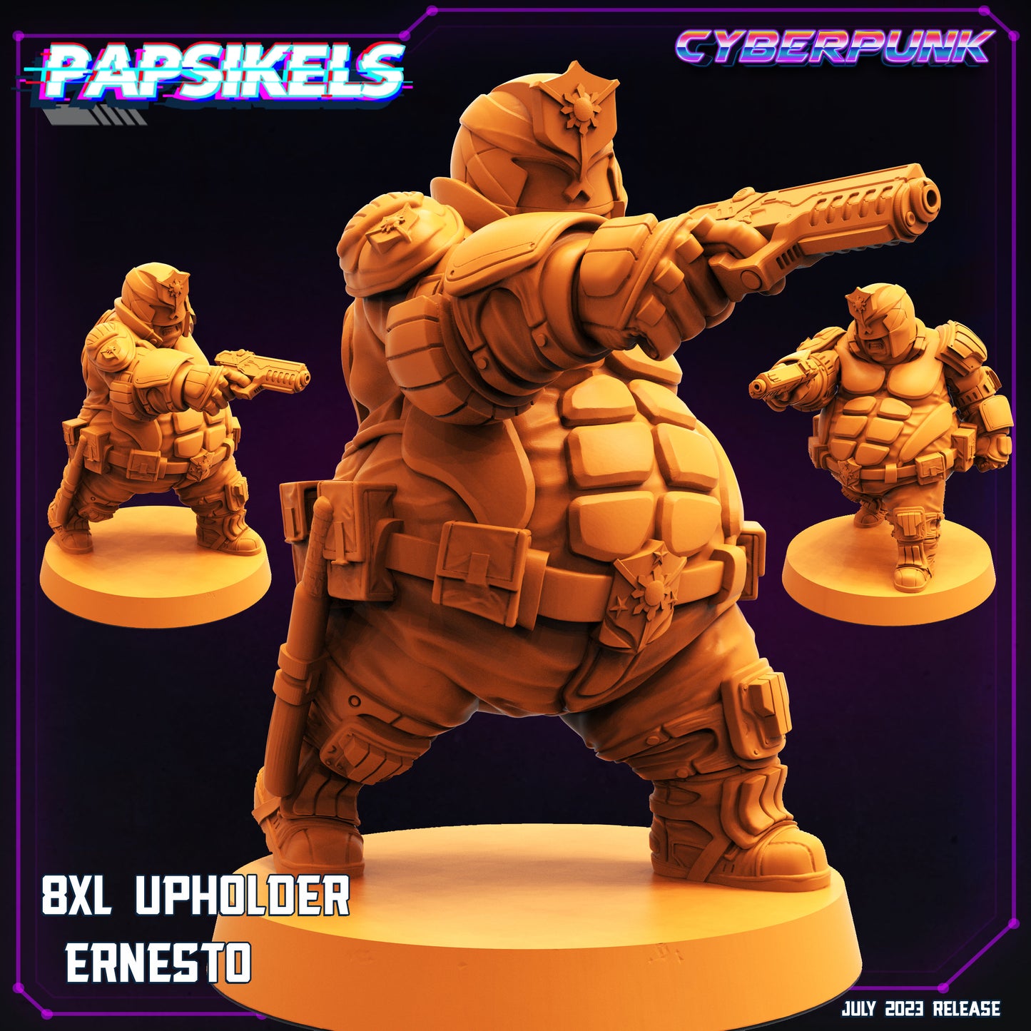 Ernesto -  Resin Miniature - Tabletop  miniature - Fantasy Miniature - 32mm - D&D -  Sci-fi Miniature - Papsikel