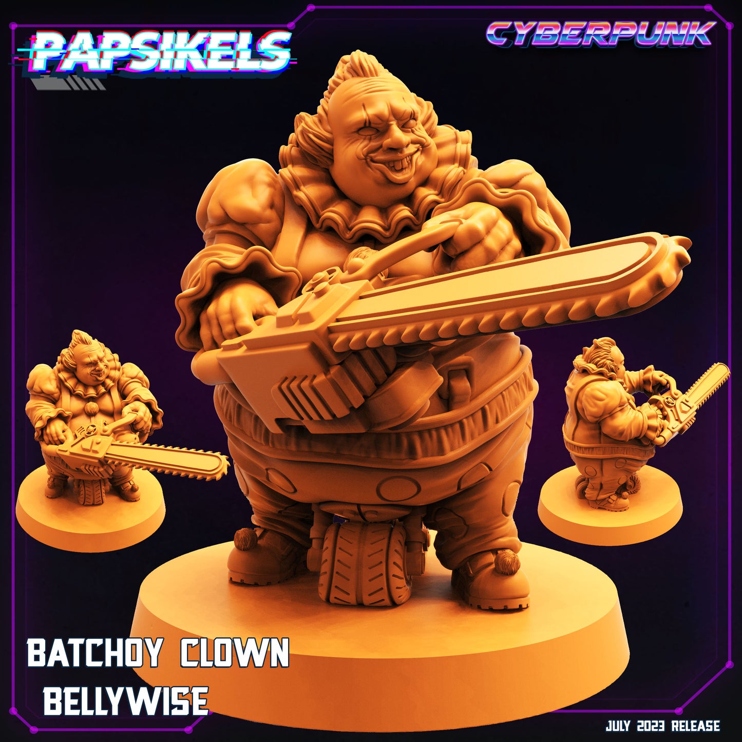 Bellywise -  Resin Miniature - Tabletop  miniature - Fantasy Miniature - 32mm - D&D -  Sci-fi Miniature - Papsikel