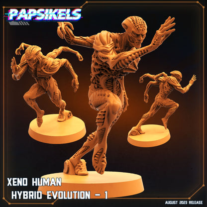 Hybrid Evolution -  Resin Miniature - Tabletop  miniature - Fantasy Miniature - 32mm - D&D -  Sci-fi Miniature - Papsikel