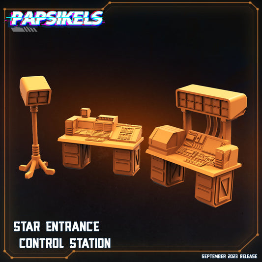 Control station   -  Resin Miniature - Tabletop  miniature - Fantasy Miniature - 32mm - D&D -  Sci-fi Miniature - Papsikel