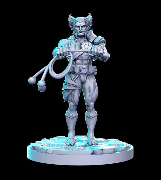 Tygra - 3D Printed Miniature - Fantasy Miniature - Tabletop Miniature - D&D - RN Estudio