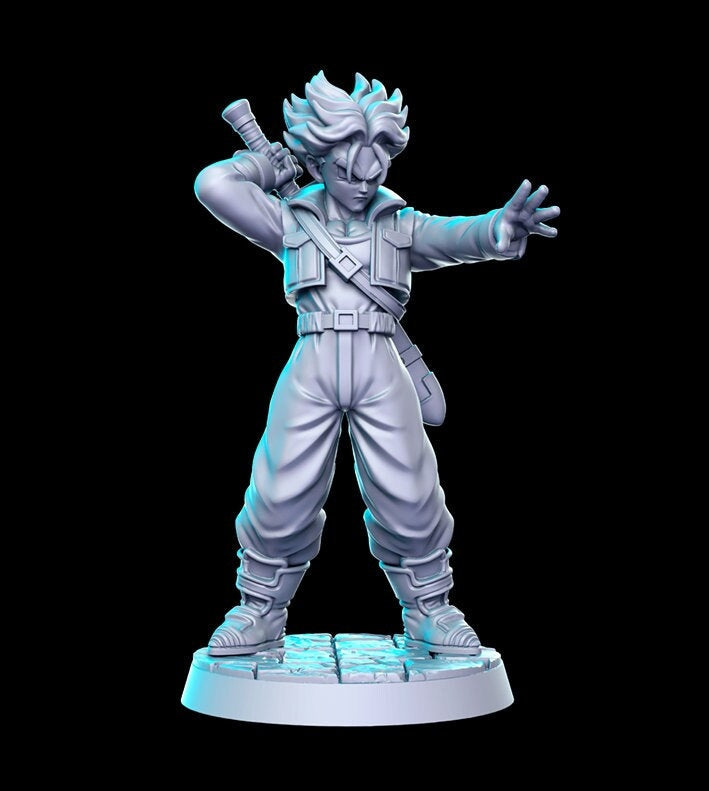 Trunks - 3D Printed Miniature - Fantasy Miniature - Tabletop Miniature - D&D - RN Estudio