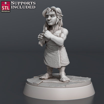 BathHouse Clients  - Tabletop  miniature - Fantasy - 32mm - D&D  Resin Miniature