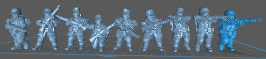 German EIF Rifeman  -  Resin Miniature - Tabletop  miniature - WW2 Miniature - 28mm