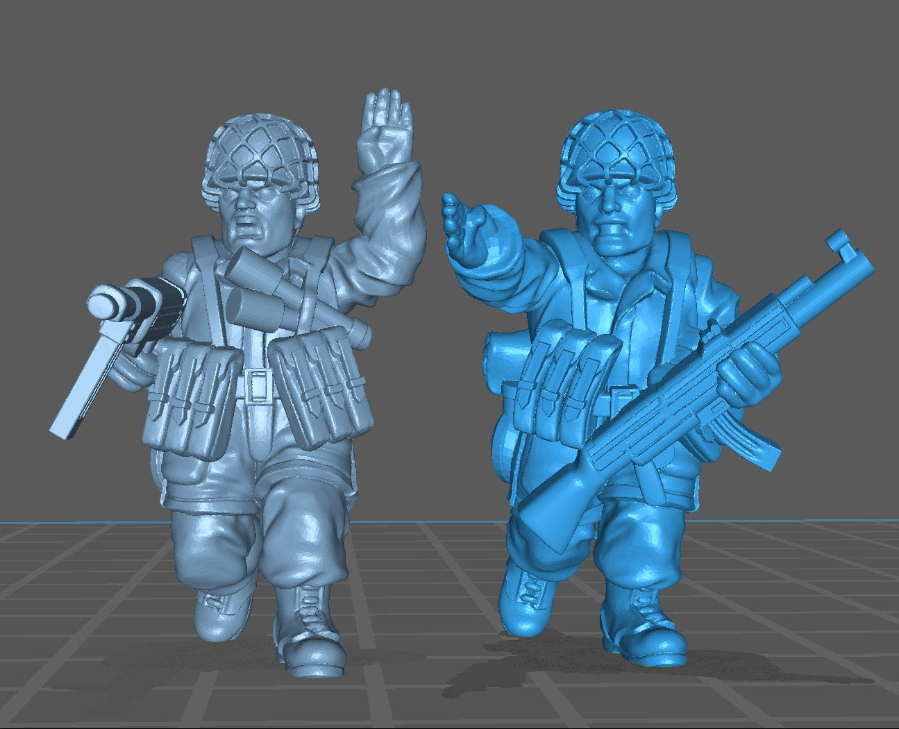 German NCO  -  Resin Miniature - Tabletop  miniature - WW2 Miniature - 28mm