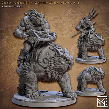 NightMauler - Tabletop  miniature - Fantasy - 32mm - D&D  Resin Miniature - Artisan Guild DnD