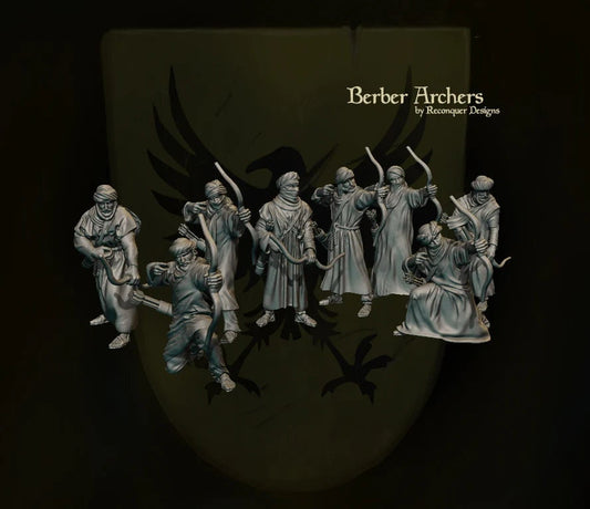 Berber Archers - Resin Miniature - Tabletop miniature - Medieval Miniature