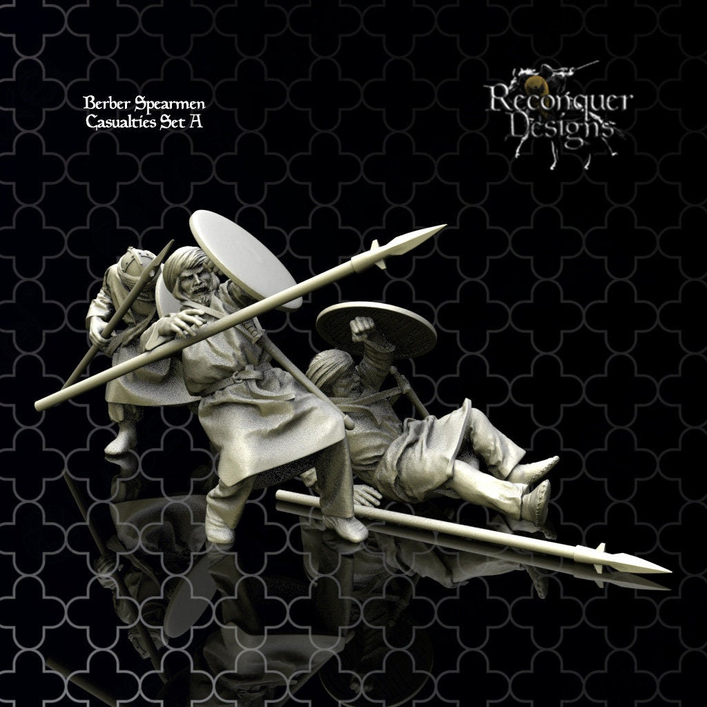 Berber Casualties - Resin Miniature - Tabletop miniature - Medieval Miniature