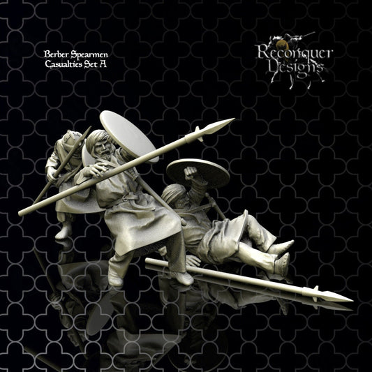 Berber Casualties - Resin Miniature - Tabletop miniature - Medieval Miniature