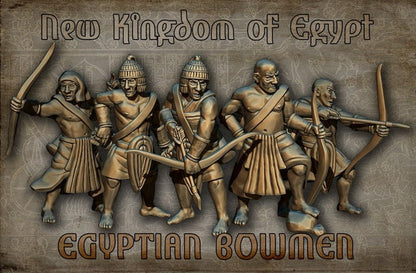 Egyptian Bowman - Resin Miniature - Tabletop miniature - Medieval Miniature