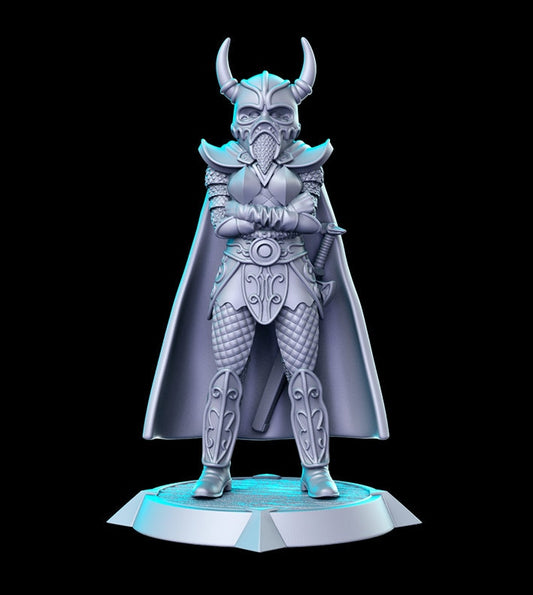 Kitiara - 3D Printed Miniature - Fantasy Miniature -Tabletop  Miniature - resin miniature - D&D - RN Estudio