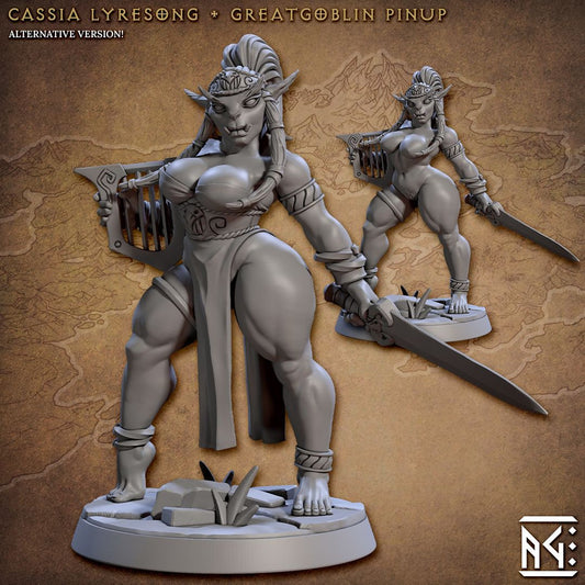 Cassia - Tabletop  miniature - Fantasy - 32mm - D&D  Resin Miniature - Artisan Guild