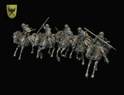 Berber Cavalry - Resin Miniature - Tabletop miniature - Medieval Miniature