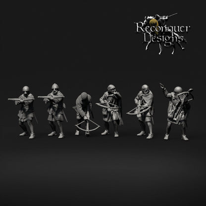 Crossbowman - Resin Miniature - Tabletop miniature - Medieval Miniature