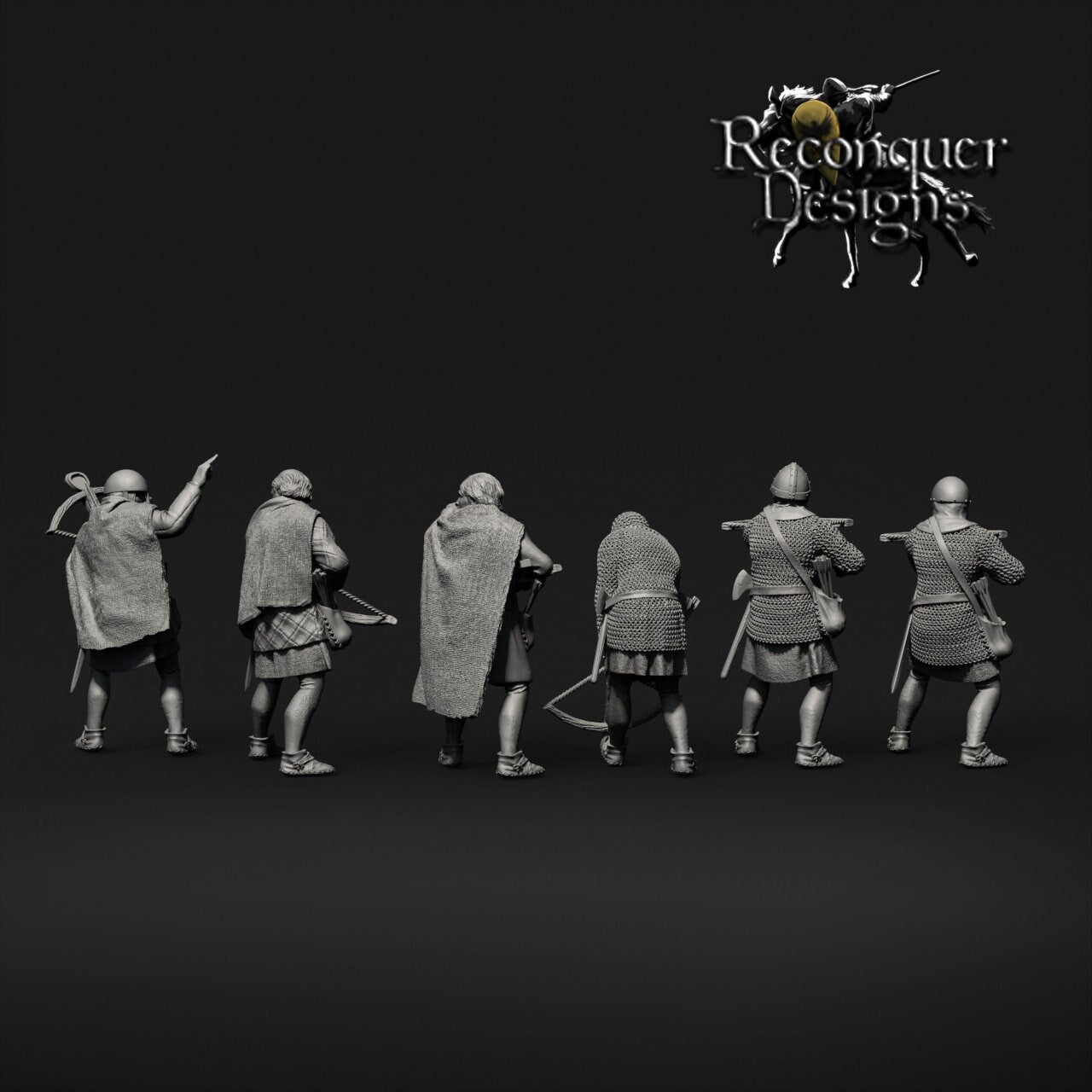 Crossbowman - Resin Miniature - Tabletop miniature - Medieval Miniature