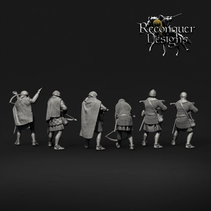 Crossbowman - Resin Miniature - Tabletop miniature - Medieval Miniature
