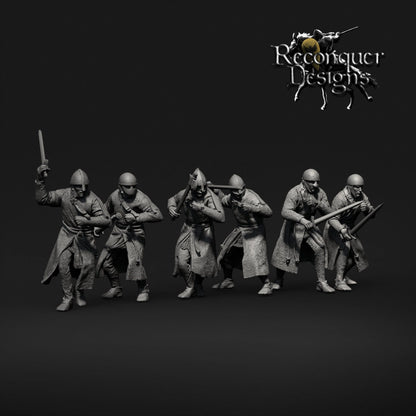 Sergeants - Resin Miniature - Tabletop miniature - Medieval Miniature