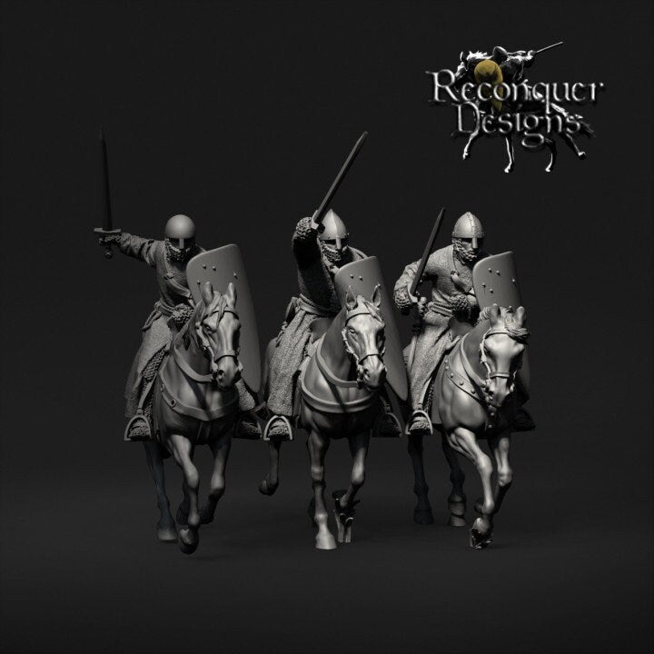 Military Order Knights - Resin Miniature - Tabletop miniature - Medieval Miniature