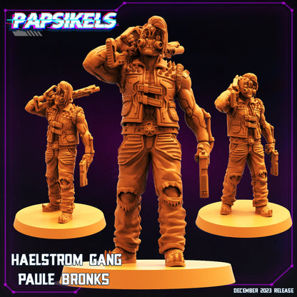 Haelstorm - 8 Variants - Resin Miniature - Tabletop miniature - Fantasy Miniature - 32mm - D&D - Sci-fi Miniature - Papsikel
