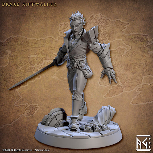 Drake - 3D Printed Miniature - Fantasy Miniature -Tabletop  Miniature - Tabletop Miniature - D&D - Artisan Guild