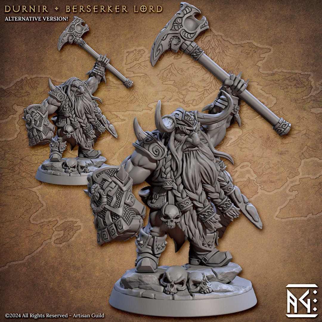 Durnir - 3D Printed Miniature - Fantasy Miniature -Tabletop  Miniature - Tabletop Miniature - D&D - Artisan Guild