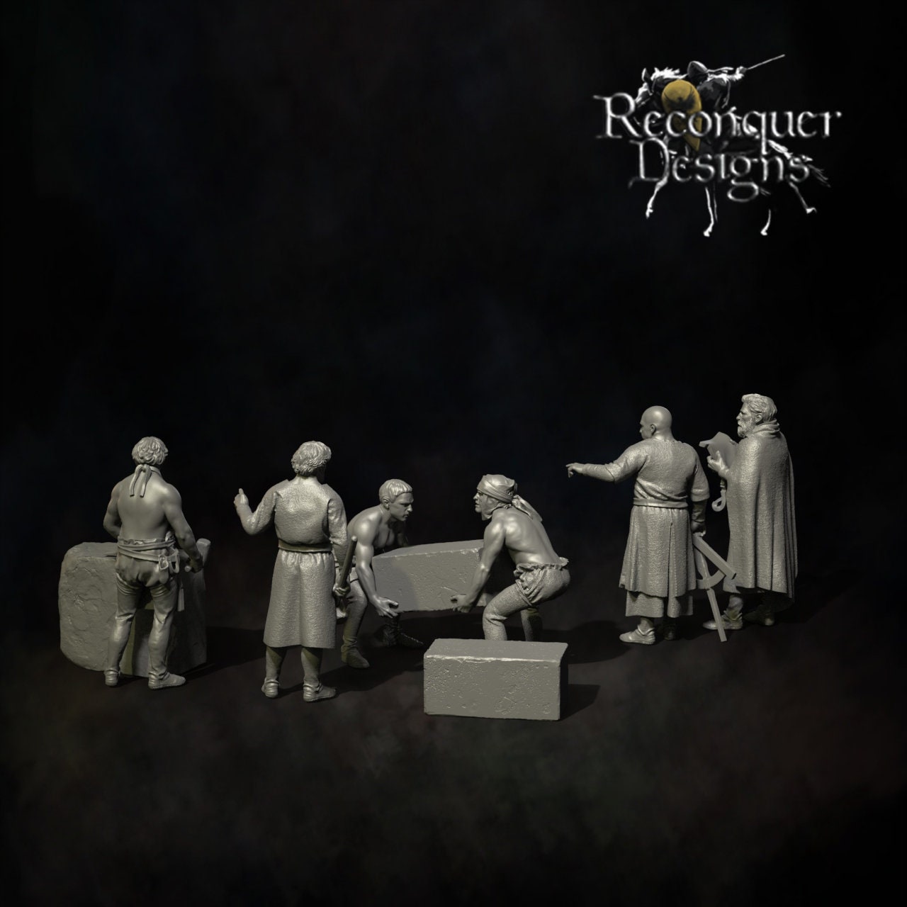 Craftsmans - Resin Miniature - Tabletop miniature - Medieval Miniature - 28mm