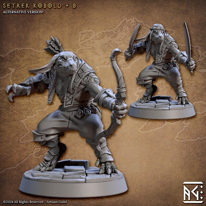 Kobolds - 3D Printed Miniature - Fantasy Miniature -Tabletop  Miniature - Tabletop Miniature - D&D - Artisan Guild