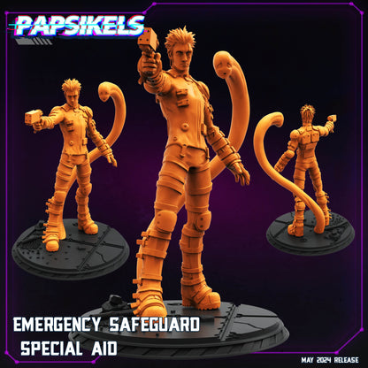 Safeguards - Resin Miniature - Tabletop miniature - Fantasy Miniature - 32mm - D&D - Sci-fi Miniature - Papsikel