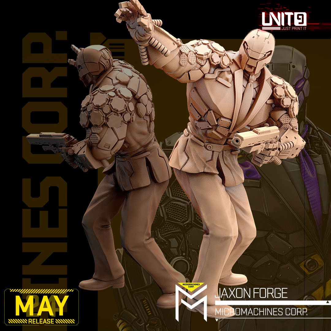 Jaxon Forge - Tabletop  miniature - Fantasy - 32mm - D&D  Resin Miniature