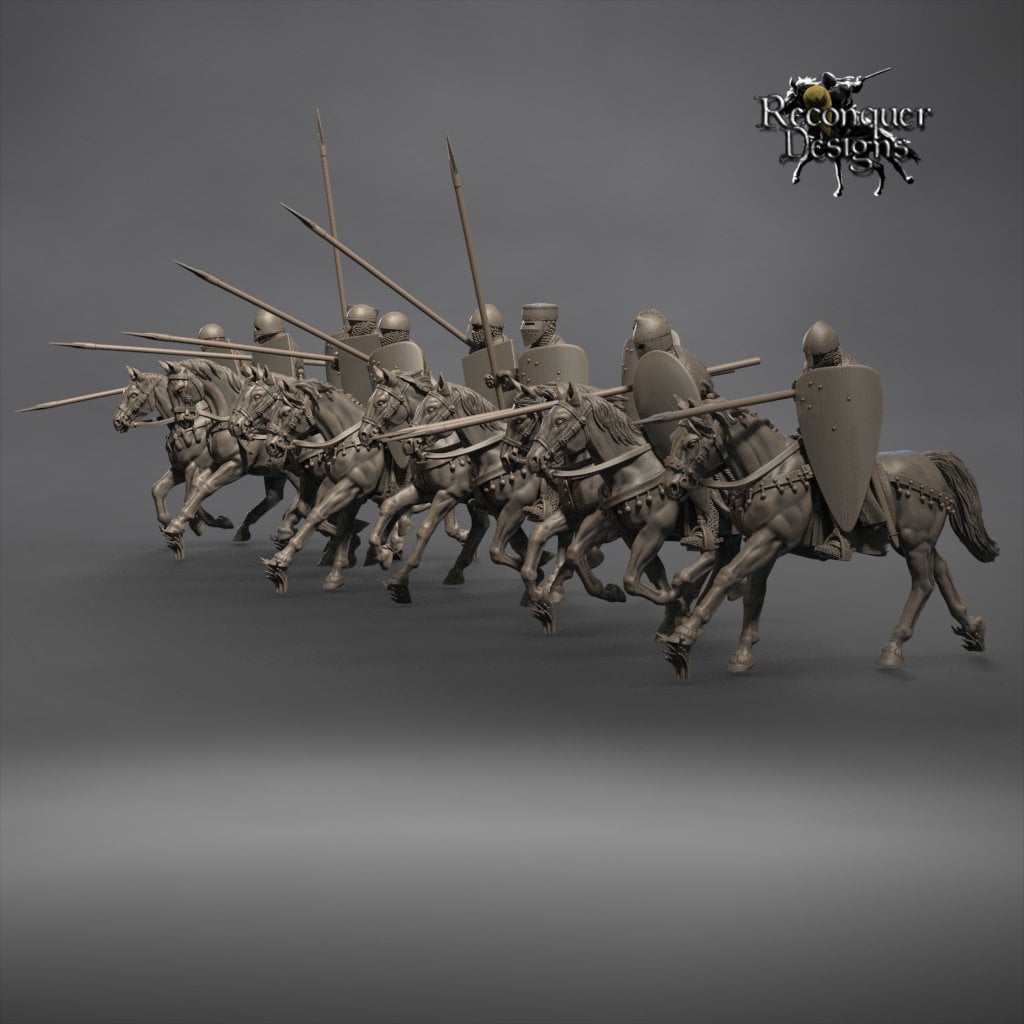 Military Order Knight - Resin Miniature - Tabletop miniature - Medieval Miniature